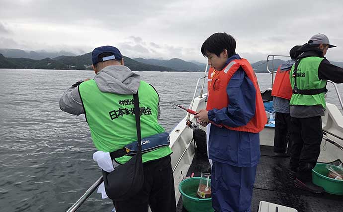 釣り未経験の子どもたちが「船釣り」に挑戦！ アジにソウダガツオにマダイも登場【三重】
