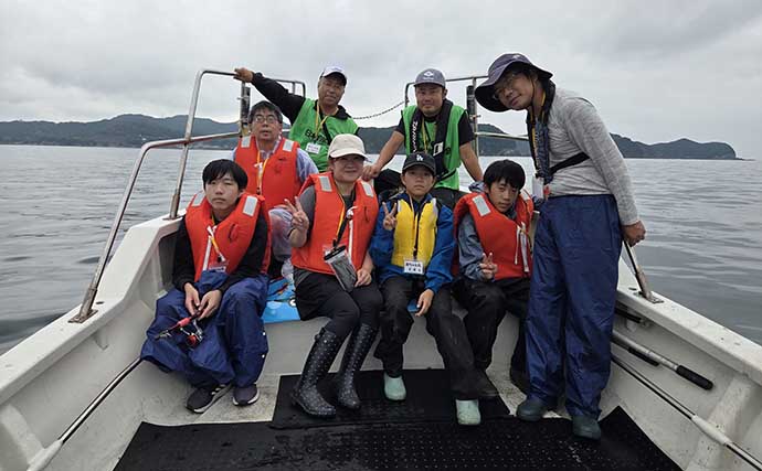 釣り未経験の子どもたちが「船釣り」に挑戦！ アジにソウダガツオにマダイも登場【三重】