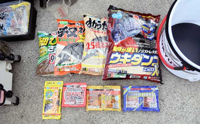 クロダイのウキダンゴ釣り入門　必要な道具・ダンゴの配合・釣り方のコツを解説