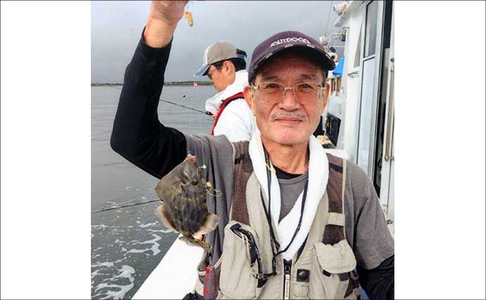 カワハギが入れ食いでオケが酸欠状態に！ 船中トップは本命71匹と爆釣【愛知】