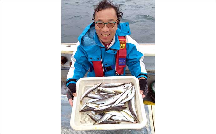 青物の強烈な引きで「ハリス切れ続出！」　10号ハリスでワラサ連発＆良型根魚も登場【茅ヶ崎沖】