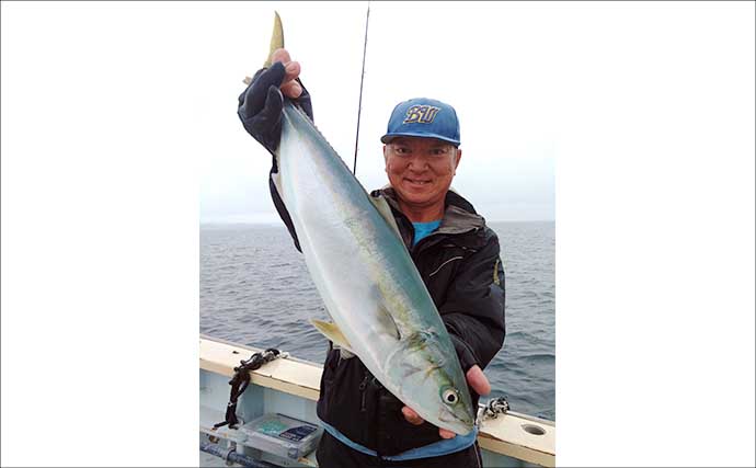 青物の強烈な引きで「ハリス切れ続出！」　10号ハリスでワラサ連発＆良型根魚も登場【茅ヶ崎沖】