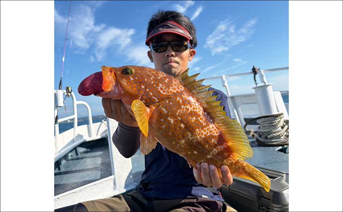 サワラキャスティング便でコショウダイ登場！ 「船釣りに行きたくなる」写真8選【中部】