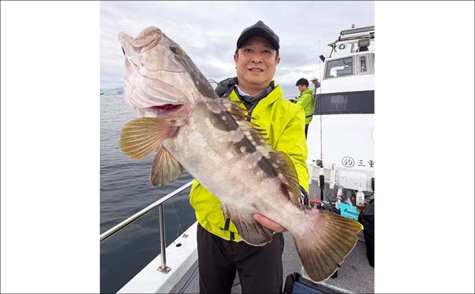 サワラキャスティング便でコショウダイ登場！ 「船釣りに行きたくなる」写真8選【中部】