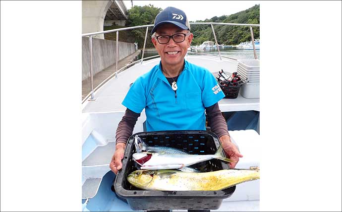 タテ釣り（落とし込み）で「半日無反応」から一転！ 最後のポイントで青物が連発【志摩沖】
