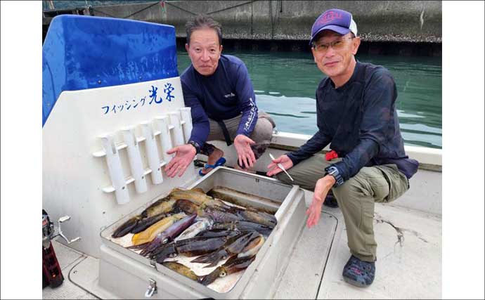 70cmアップ含む大型シーバスが連発！【沖のルアー最新釣果情報13選・愛知／三重】