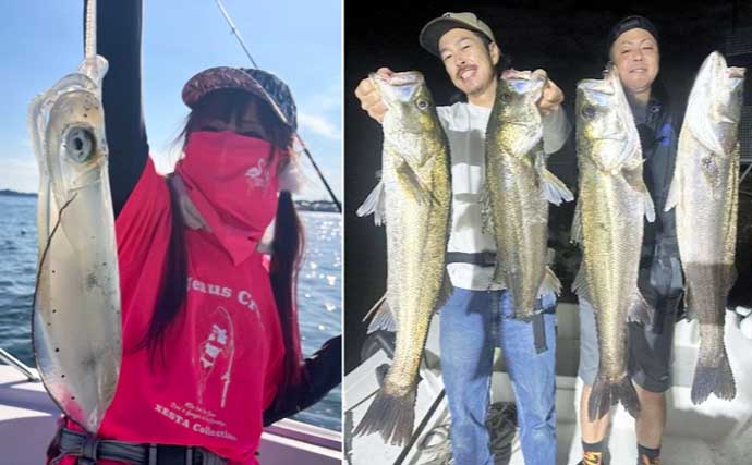 70cmアップ含む大型シーバスが連発！【沖のルアー最新釣果情報13選・愛知／三重】