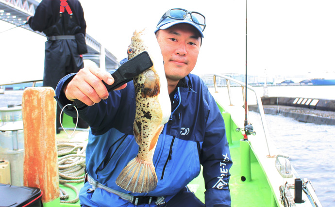 東京湾フグ釣りで「3種のフグ」が続々ヒット！ 船中全員安打でトップはアカメ主体に25尾【新明丸】