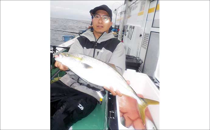 台風通過後の食い渋りを攻略！ 4kg超ワラサに高級魚シマアジも登場【瀬戸丸・神奈川】