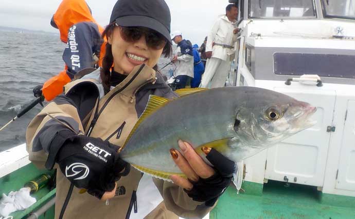 台風通過後の食い渋りを攻略！ 4kg超ワラサに高級魚シマアジも登場【瀬戸丸・神奈川】
