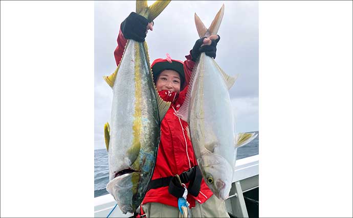 前半は大苦戦の落とし込み釣りが「アコウ5連発」で一変！　ヒラマサ＆カンパチも浮上