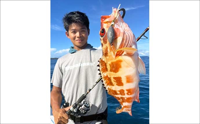 100均製品とオモリだけの「激安＆簡単」仕掛けでクーラー満タン釣果！【伊是名島】