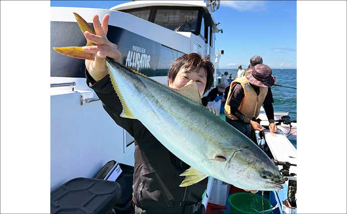 剣崎沖ワラサ釣りは好調？激渋？　5分に1回のこまめなコマセ入れ替え作戦的中で3kg級を確保！
