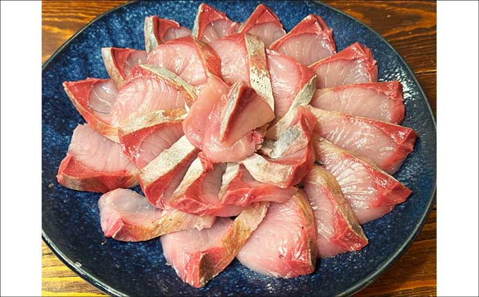 剣崎沖ワラサ釣りは好調？激渋？　5分に1回のこまめなコマセ入れ替え作戦的中で3kg級を確保！