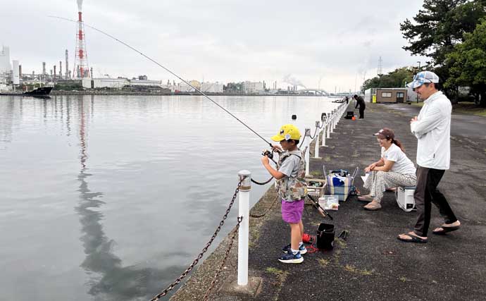 ファミリー向けの公園でハゼ50匹！ 良型連発の好ポイントを発見【三重・霞ゆめくじら公園】