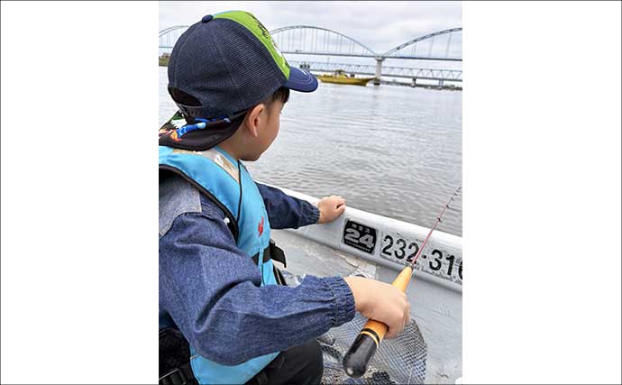 子どもたちとボートでハゼ釣り！ 魚だけでなく貝殻や海藻まで釣れて大盛り上がり【林遊船】