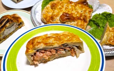 「シーバス VS サワラ VS サーモン」　秋の釣魚でパイ包み焼きしたら超絶旨かった