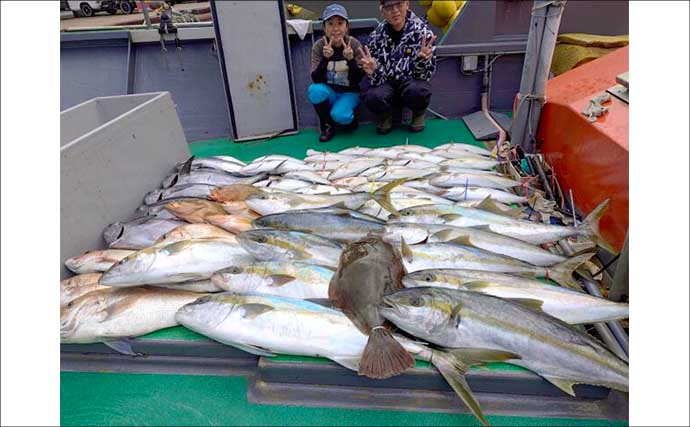 良型交じりでヒラマサが好ヒット中！エサ釣りも良好【落とし込み最新釣果情報13選・福岡】