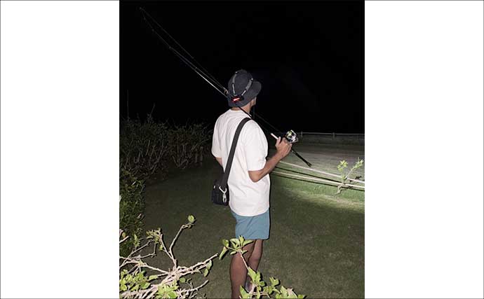 石垣島へ家族旅行「3泊4日で15分だけ釣りしてみた」 想定外過ぎる魚がヒット