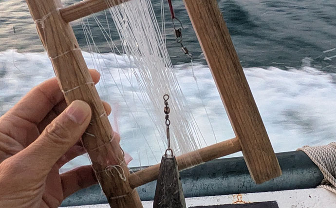 秋の加太沖でマダイ43cm頭に4尾！ 強風に苦戦した「高仕掛け」釣行【和歌山】
