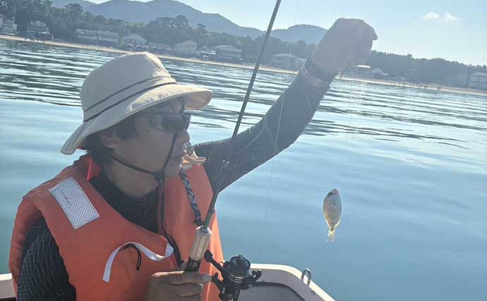 流し釣りが的中！ レンタルボート五目釣りで20cm級キスが連発【津屋崎海岸】
