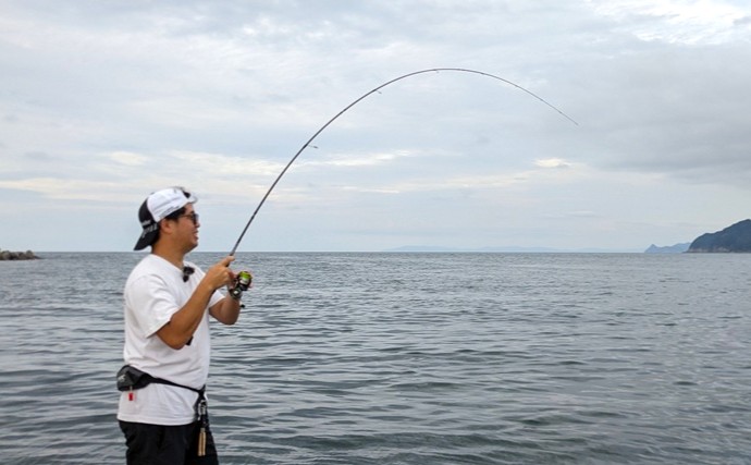 コンパクトロッド1本で「何魚種釣れる？」 アオリにキジハタにカマスも連発【福井】