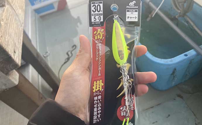 解禁初日のトラフグ釣りで3kg級をゲット！ 「海底50cmからのフォール」がズバリ的中【魚勘丸・三重】