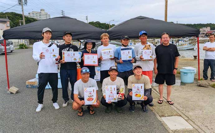 カワハギ釣り大会でトップ「75匹」の驚異的釣果！ 上位3人が50匹超えのハイレベルな戦いに【愛知】