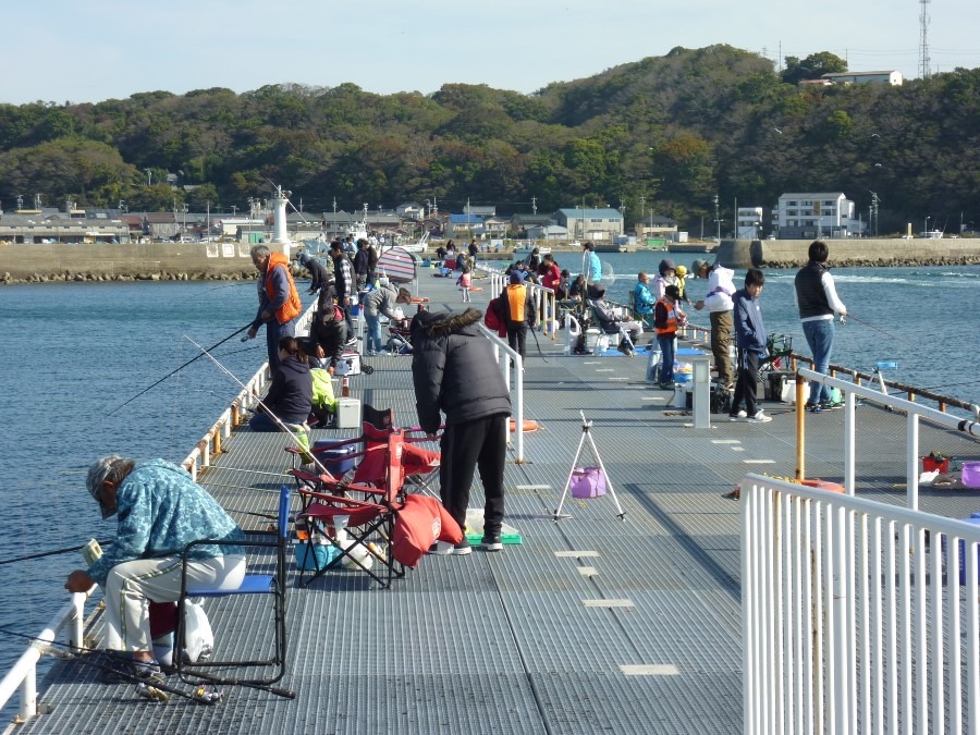 愛知 知多半島 豊浜漁港釣り桟橋風景 みんなのtsurinews